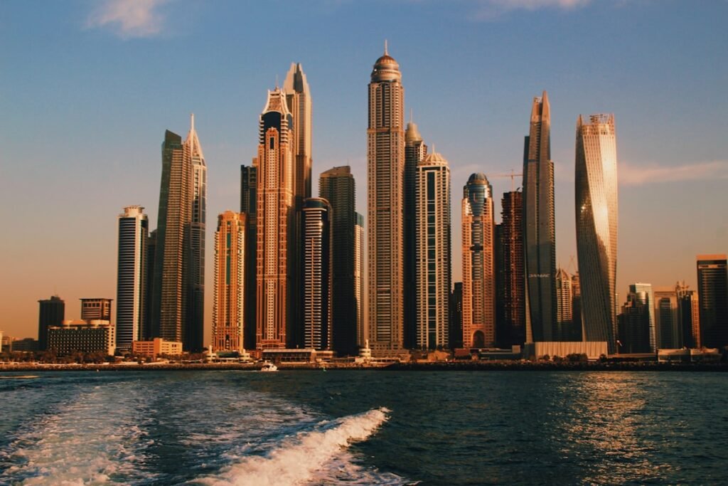 Dubai Marina residential towers