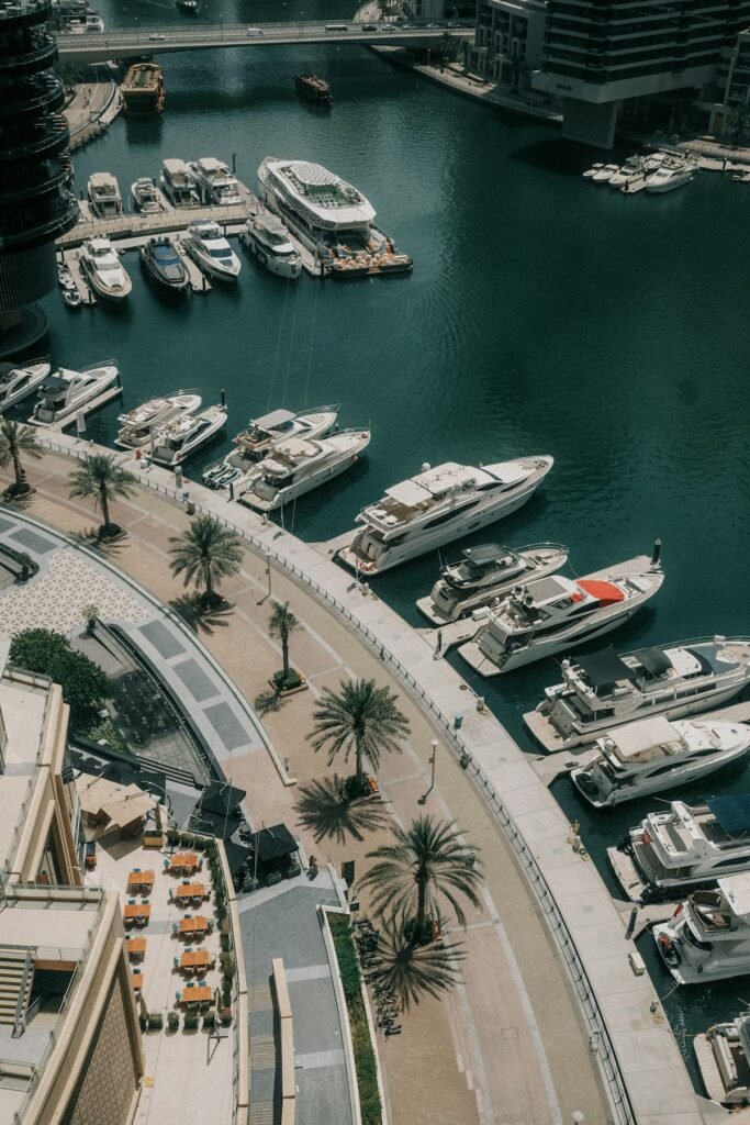 Dubai Marina waterfront
