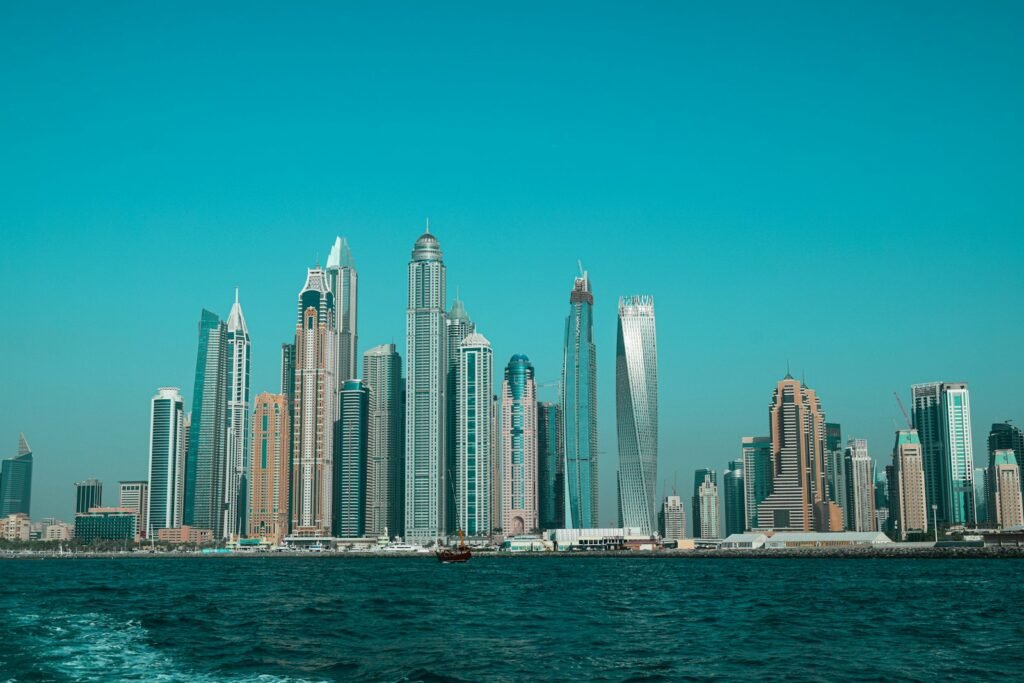 UAE city skyline